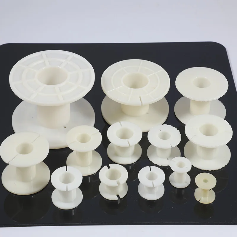 5 pcs Coil Inductance Skeleton Transformer Frequency Divider Round Bracket Wire Reel ABS Specifications Are Complete