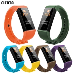 Strap wristband For Xiaomi Mi Band 4C Silicone Wrist Strap Smart Watch Bracelet For Mi Band 4c Replacement band Accessories