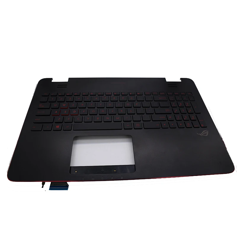 

JIANGLUN Laptop Palmrest With US Layout Backlight Keyboard For Asus GL551J