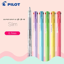 1pcs Japan PILOT BKSG-25 Multifunction Ballpoint Pen Signature Pen 2/3/4 Color Smooth Large Capacity Office Student 0.7mm