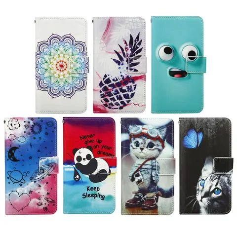 For Alcatel 1E (U3 2018) BQ 4030G Nice Mini DEXP A440 A340 B340 Fly 5S Life Ace Flip Wallet Leather Phone Case Cover