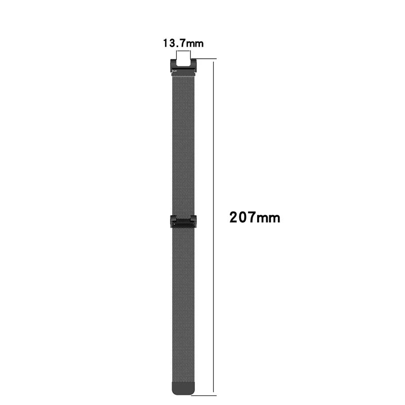 Milanese Watchband สำหรับ Xiaomi Amazfit T-Rex Pro สายโลหะมิลานสายรัดข้อมือสำหรับ Amazfit T-Rex สร้อยข้อมือแม่เหล็กสายรัดข้อมือ