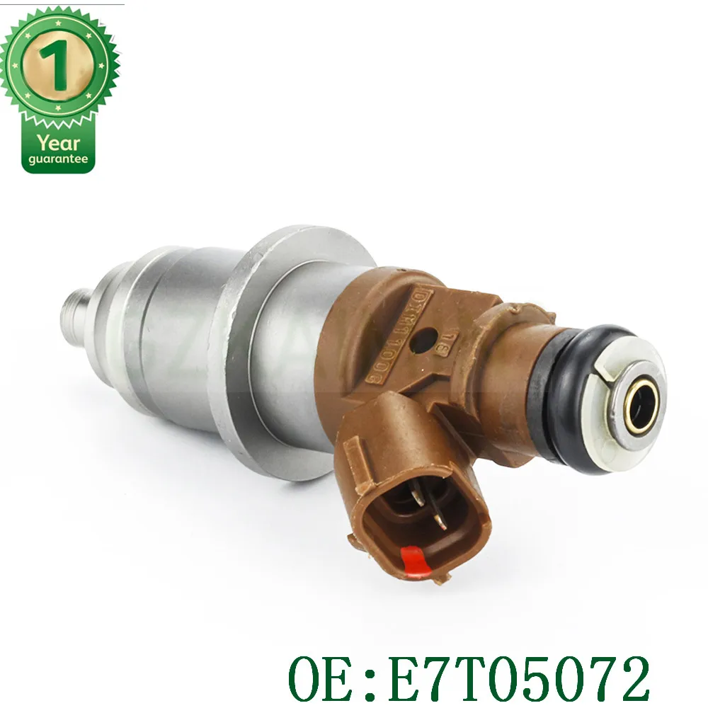 1x Flow Matched high quality Fuel Injector nozzle injection E7T05072 For Mitsubishi Pajero IO H67W H77W 4G93 4G94