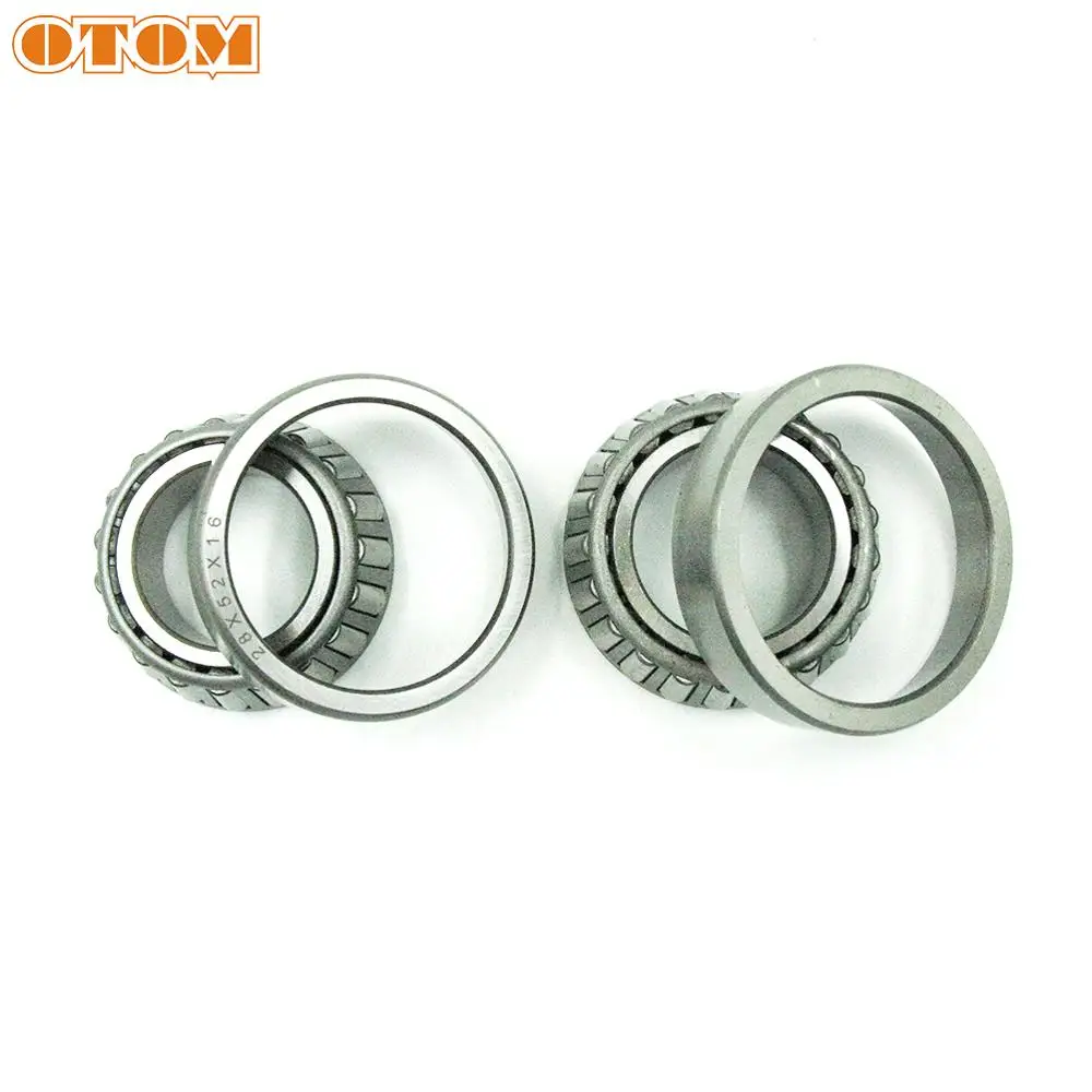 OTOM Motorcycle Accessories Triple Clamps Steering Stem Bearing For KAWASAKI KX125 KX250 KX250F KX450F KLX450R SUZUKI RMZ250