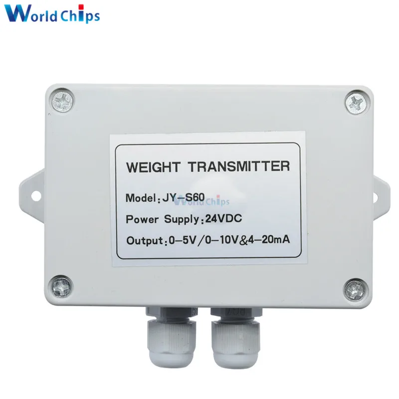 diymore Weighing Transmitter Weighing Amplifier Weight Sensor Voltage Current Converter DC 12-24V 4-20MA Load Cell Amplifier