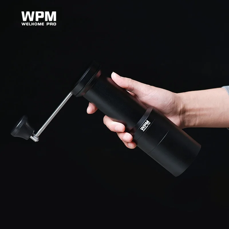 WPM Welhome Hand-grinding Bean Machine Hand-brewed Coffee Hand-grinding Powder Appliance Portable Labor-saving Household Small