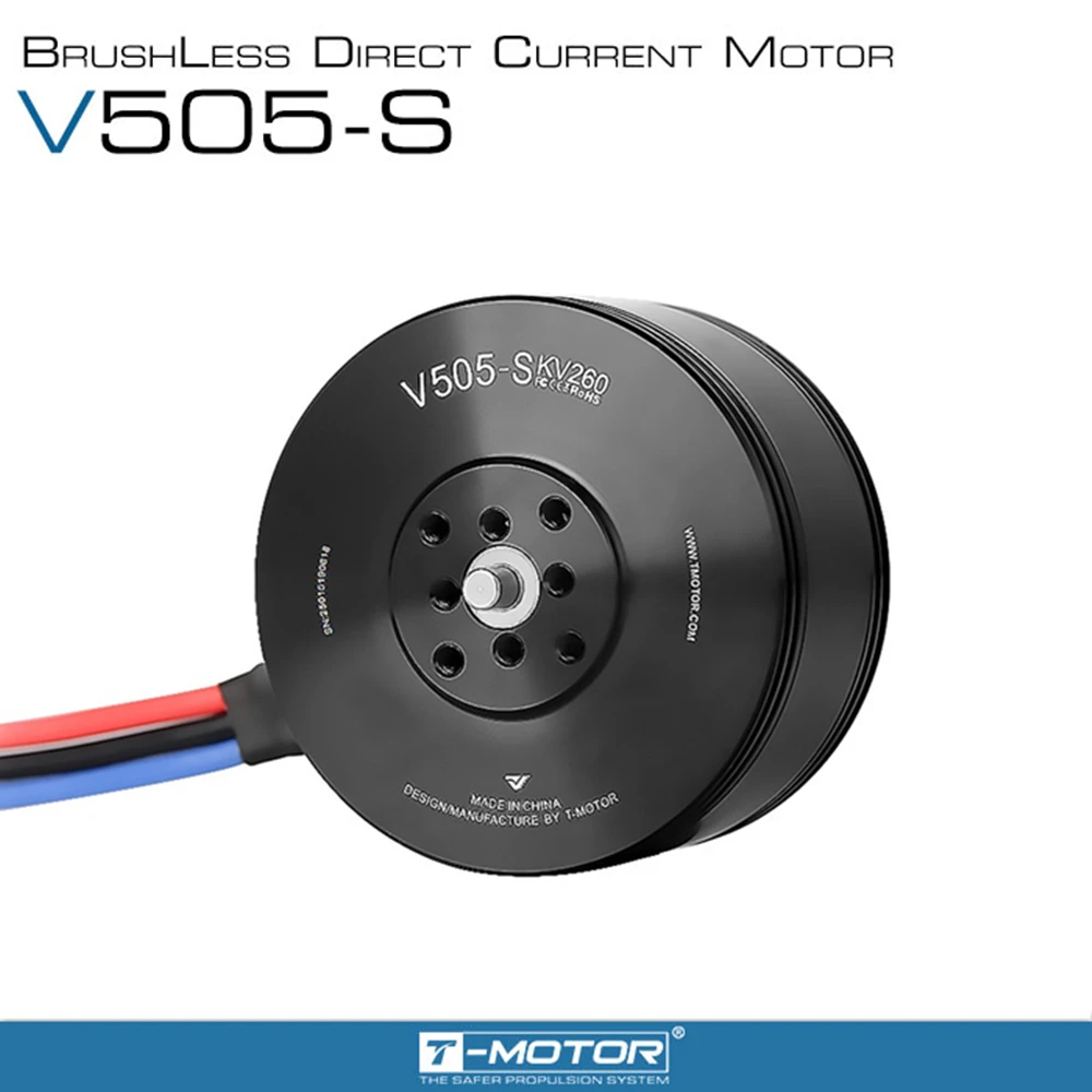 T-MOTOR V505 KV260 Brushless Motor For Vertical Take-off And Landing Fixed-wing VTOL Rotor UAV Power Motor