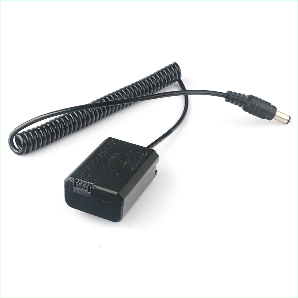 5.5x2.1 إلى AC-PW20 DC المقرنة موصل الطاقة NP-FW50 الدمية بطارية لسوني ILCE-7 ILCE-7S ILCE-7R 7RM2 7SM2 7M2 ZV-E10 ZV-E10L