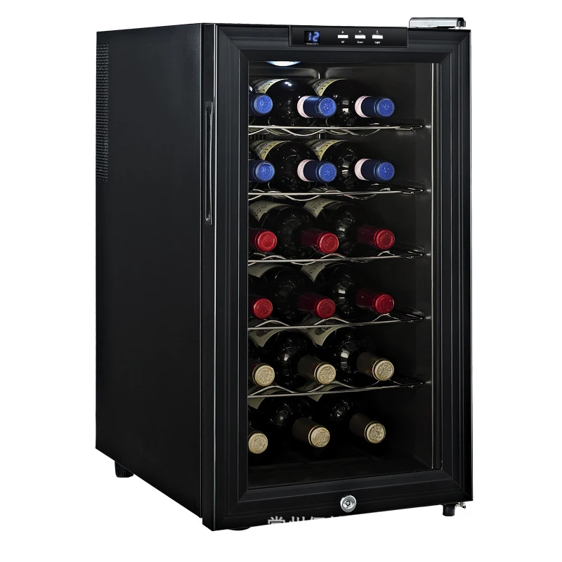 

Constant Temperature Wine Cooler Home 18 Sticks Wine Cabinet Cooler JC-48BW Wine Cooler Single Temperature Wine Cooler 220v