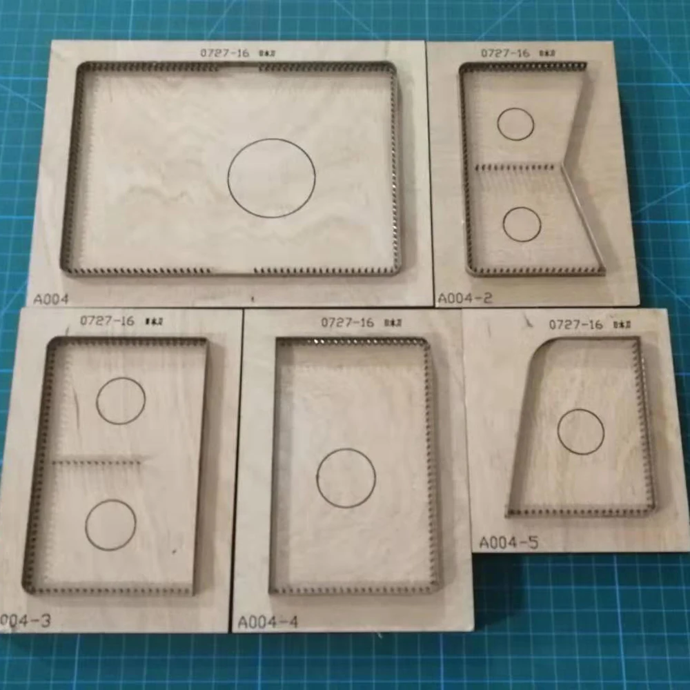 Diyレザークラフトパスポートダイカッティングナイフモールド金属中空パンチツール10x15cm