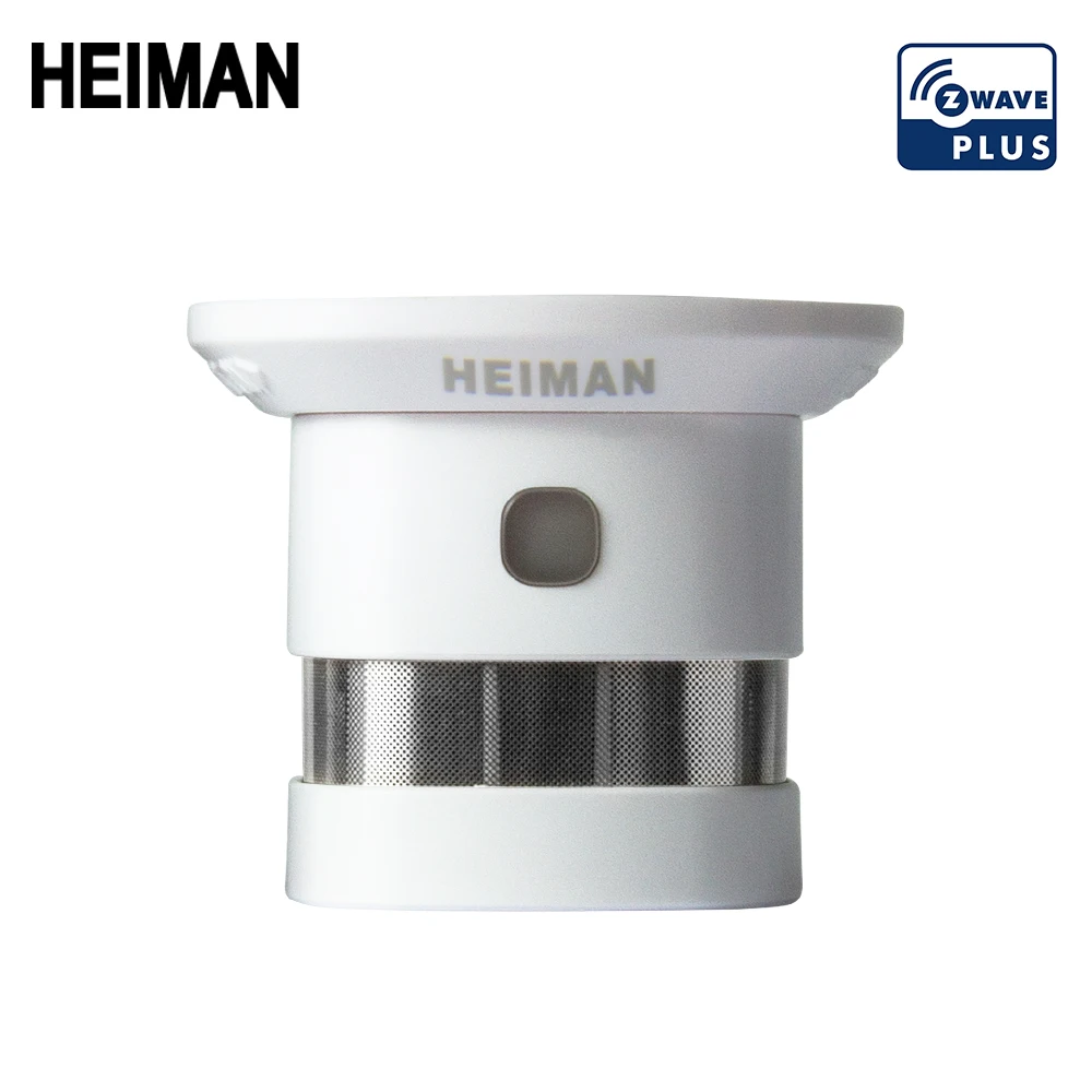 HEIMAN Z-wave เครื่องตรวจจับควัน Z wave US 908.42MHz Zwave Fire alarm sensor