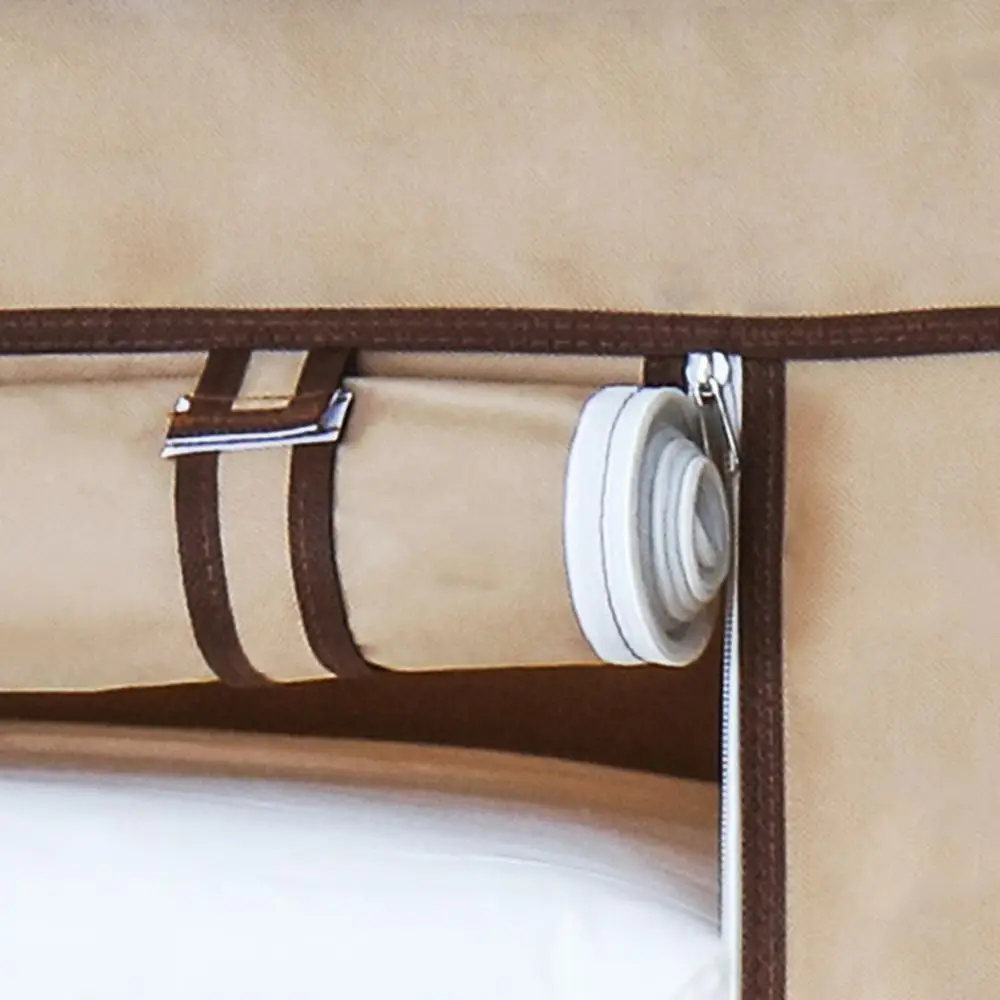 Draagbare Kleding Opslag Kast Dubbele Kledingkast Organizer Met Rack Planken