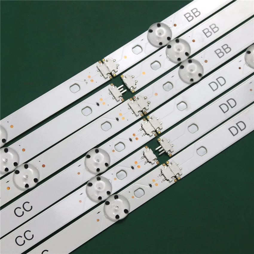 12PCS LED Bands For LG Innotek 17Y 65inch_A B C D-Type_Rev0.0_160809 LED Bars Backlight Strips Lines Rulers Array NC650DGE-AAFX1