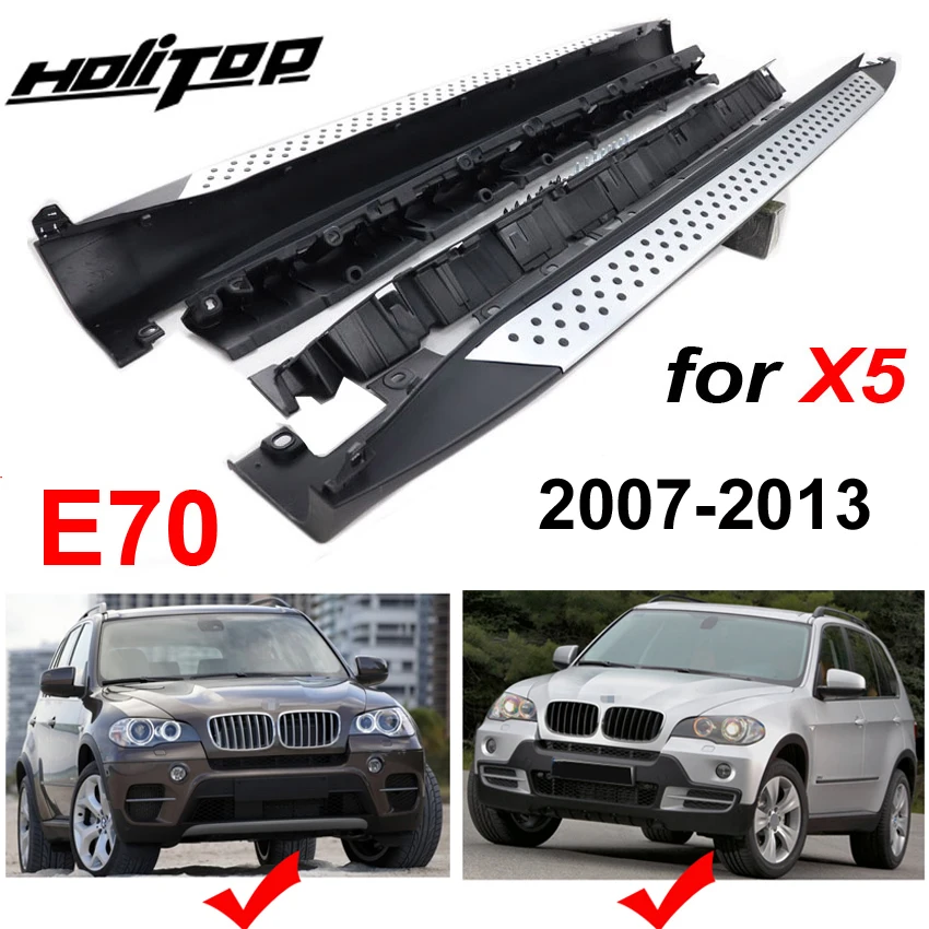 

Thicken nerf bar side step bar running board for BMW X5 E70 2007 2008 2009 2010 2011 2012 2013,OE model,real excellent quality