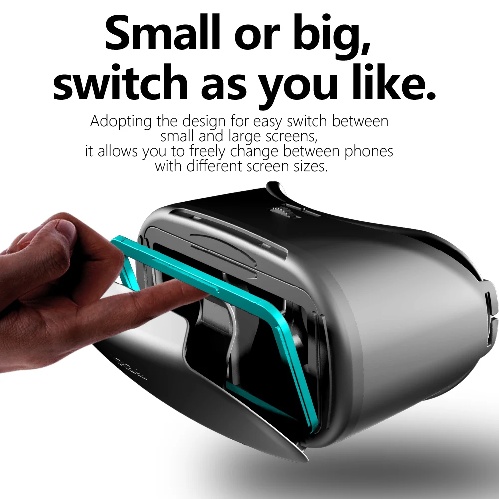 3D Virtual Reality VR Glasses For iPhone Android Smartphone Cell Mobile Phone Helmet Headset Wirth Real Lenses Goggles Devices - Image 3