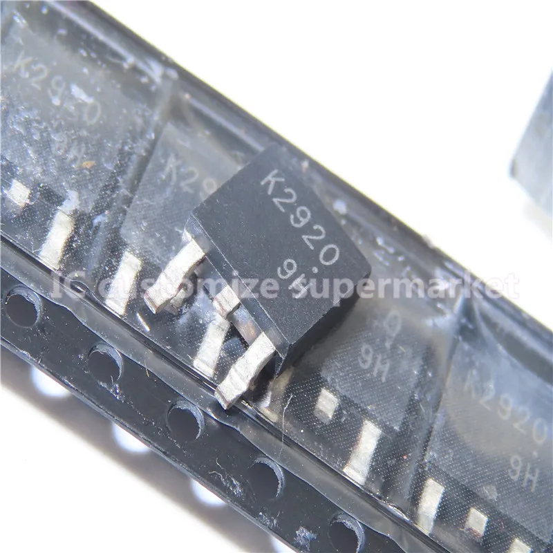 10 Cái/lốc NWE 2SK2920 K2920 Đến-252 5A 200V SMD Bóng Bán Dẫn