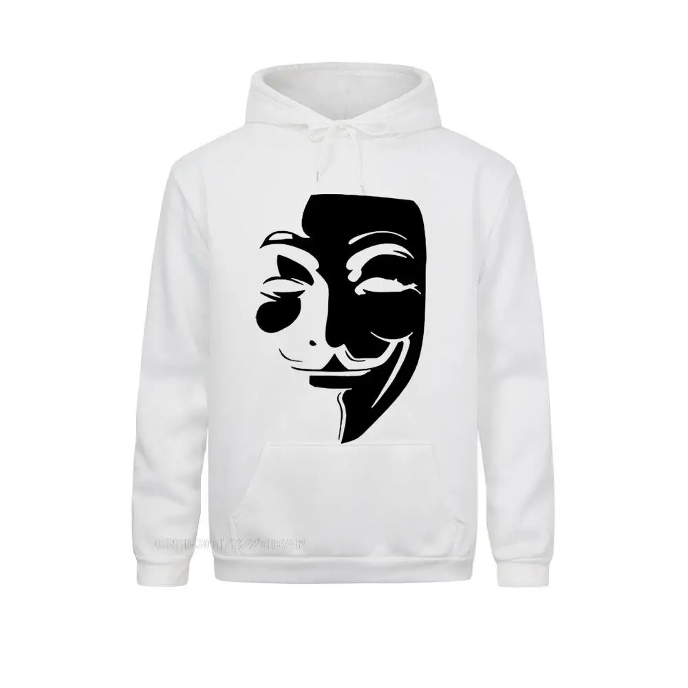 Classic Movie Adult Clothing Shirt V For Vendetta Men's Sportswear All Cotton Hip Hop Streetwear Autumn Winter New Loose Hoodie