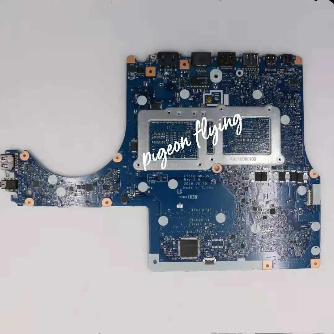 For Lenovo Legion Y530-15ICH Laptop Motherboard CPU:I7-8750H GPU:1060 6GB FY510 NM-B961 FRU:5B20S91763 Test Ok