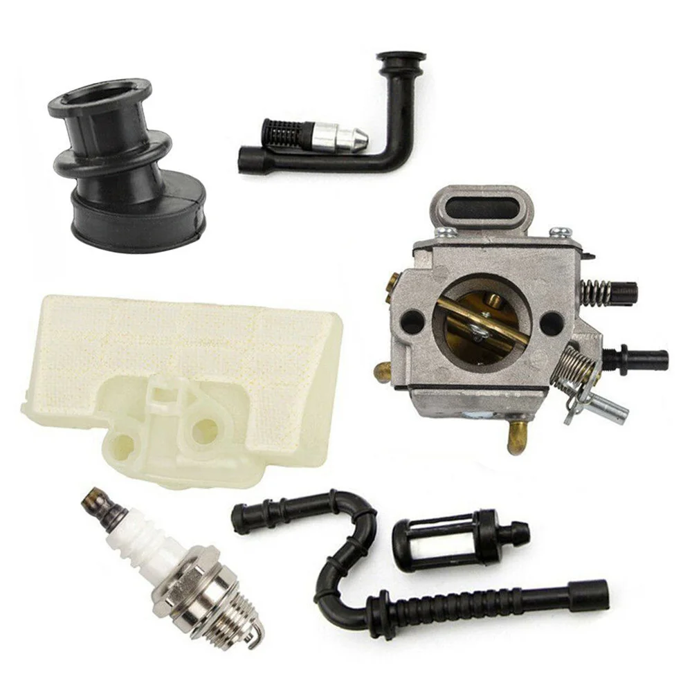 Metal Carburetor for 029 039 MS290 MS310 MS390  Carb Air Fuel Oil Filter Kit Carburetor for Carb Trimer