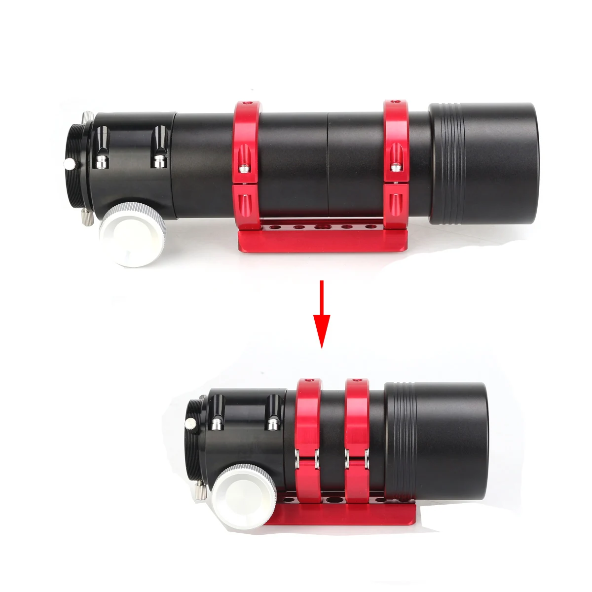 New 50mm f/4 Multifunctional Guide Scope Crayford Optical Tube for Auto Guiding Cameras w/ Dielectric Mirror DiagonalLD2048A-50C - Image 4
