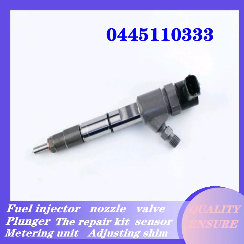 Common Rail Injector 0445110333 Of Diesel Engine Is Used For Jianghuai Futian Yutong Chaochai Engine