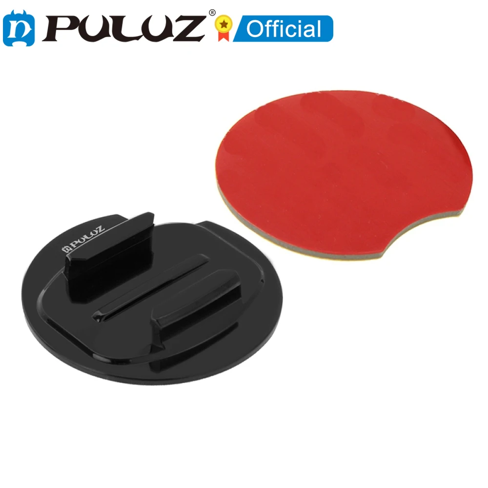 PULUZ Surf Board Mount with Sticker Mount Pad for GoPro Hero13 12 11 10 9 8 7 Black / Insta360 X4 X3 Ace Pro/ DJI Osmo Action 4