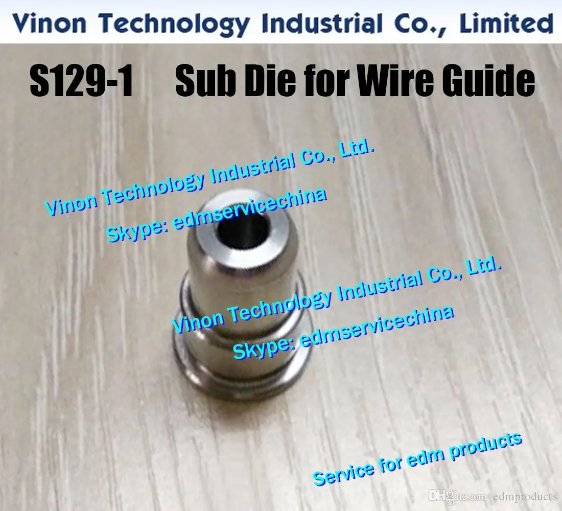 S129-1 edm Sub Die Wire Guide for Sodic k AD400,AD360,AG600 Guide Holder (Stainless Steel)