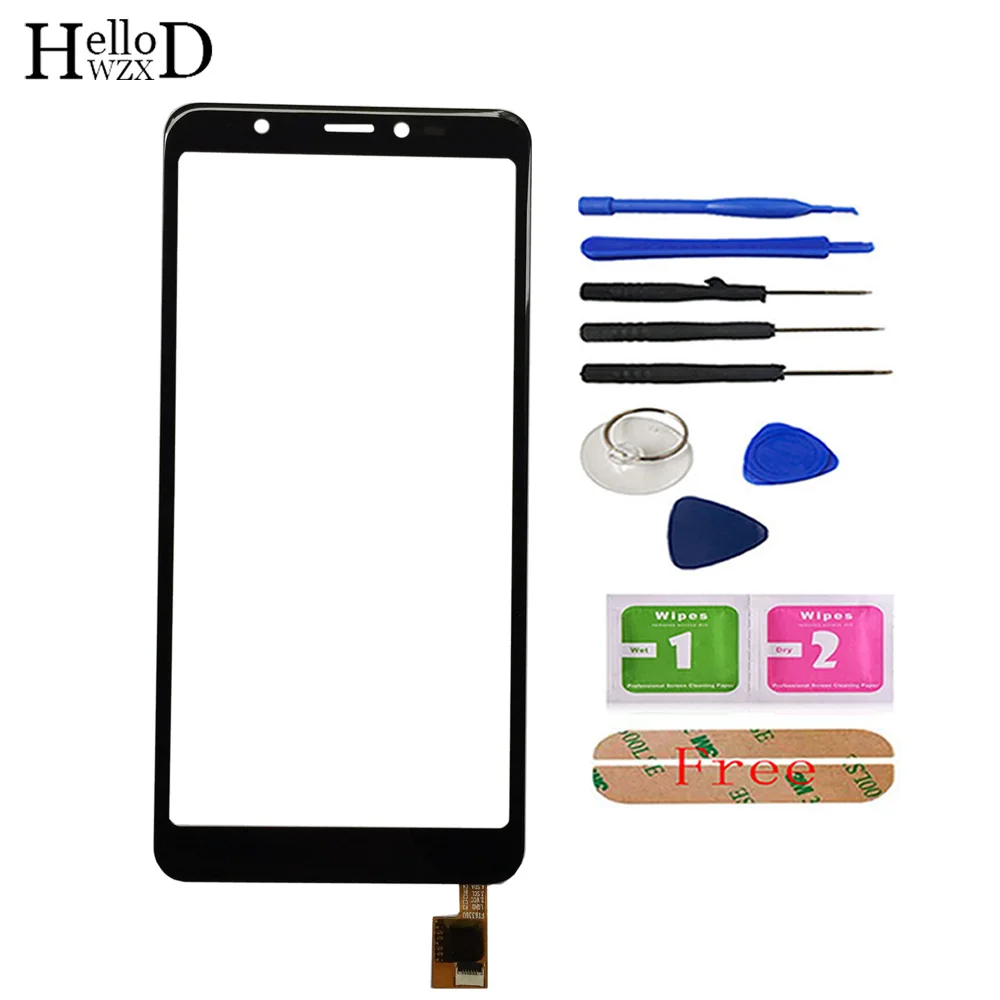 

5.45" Touch Screen For Wiko Y60 Y 60 Touch Screen Touch Panel Digitizer Sensor Phone Repair Touch Glass Lens Tools