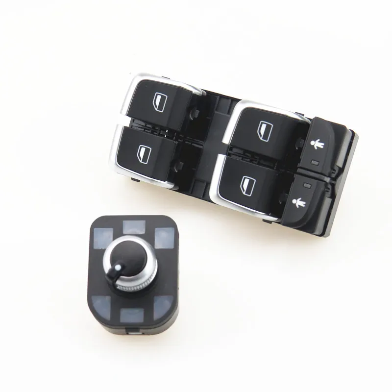 

Ручка переключателя зеркала автомобиля AZQFZ, хромированная панель окна, основная кнопка переключателя для A7 RS6 RS7 S6 A6 allroad quattro 4GD 959 851 B