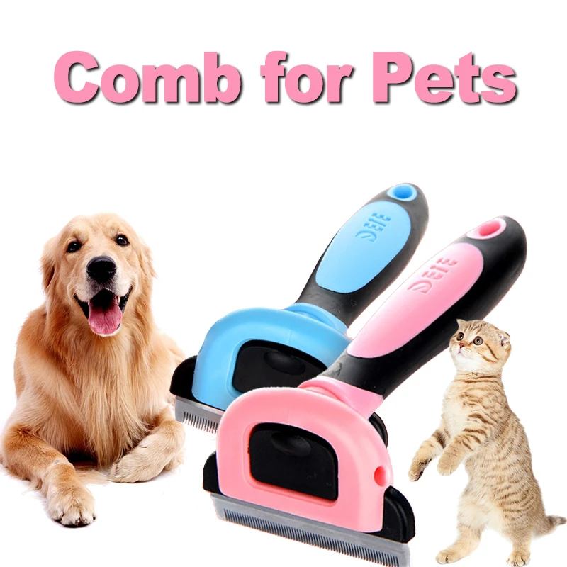 

Dog Comb for Large Dogs Comb Brush Hair Remover Brush Dog and Cat Carding for Cats Grooming and Care Long Haired Dog Brush Pets