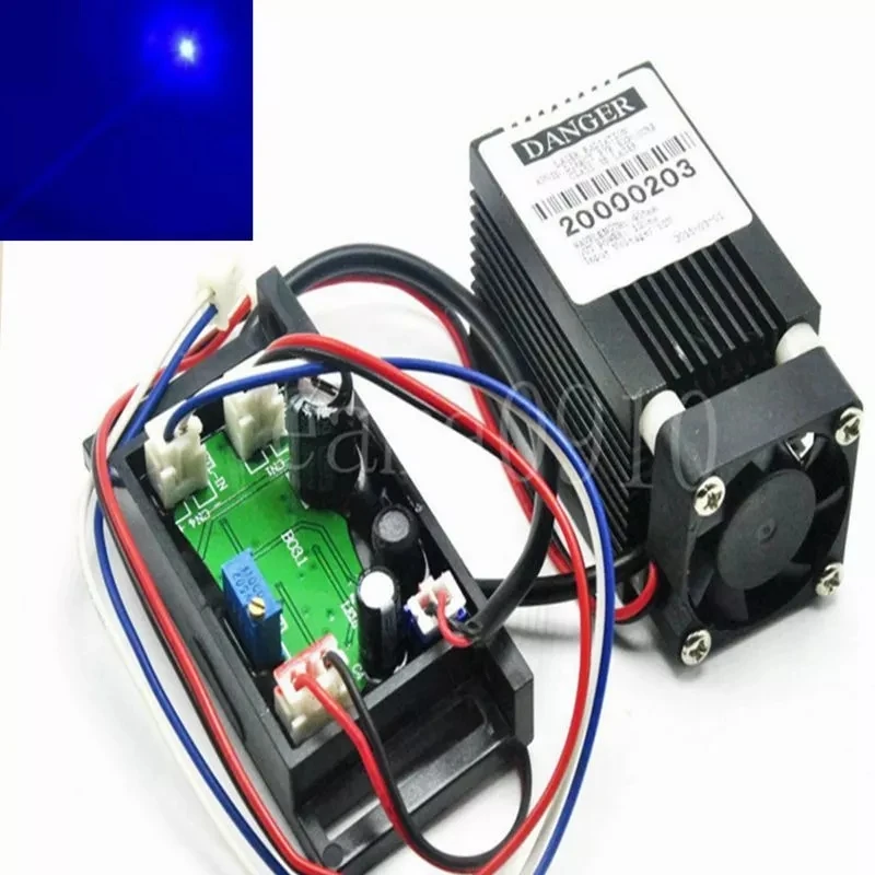 Focusable 450nm 400MW Blue Lase33 * 50MMR Point Dot Module