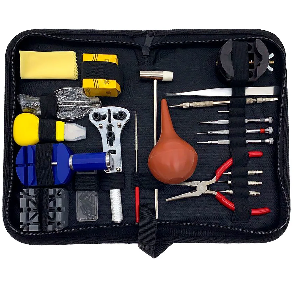 39pcs Watchmaker Watch Repair Tool Kit Watch Link Pin Remover Case Opener Spring Bar Horlogemaker Gereedschap Repair Tools Set