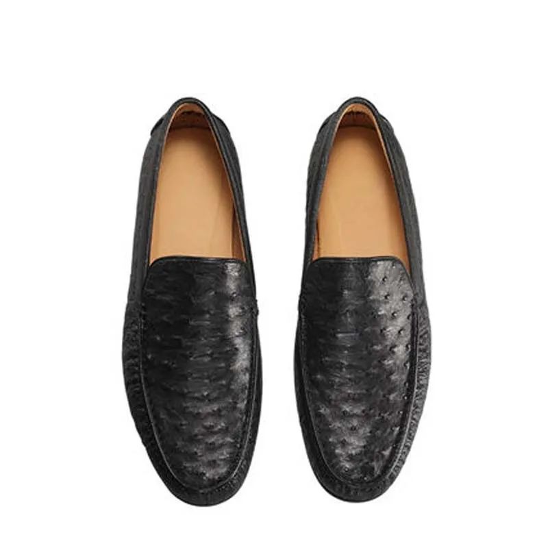 duanshe leisure new arrival ostrich shoes men doug shoes comfortable Leisure men shoes personality new male shoes