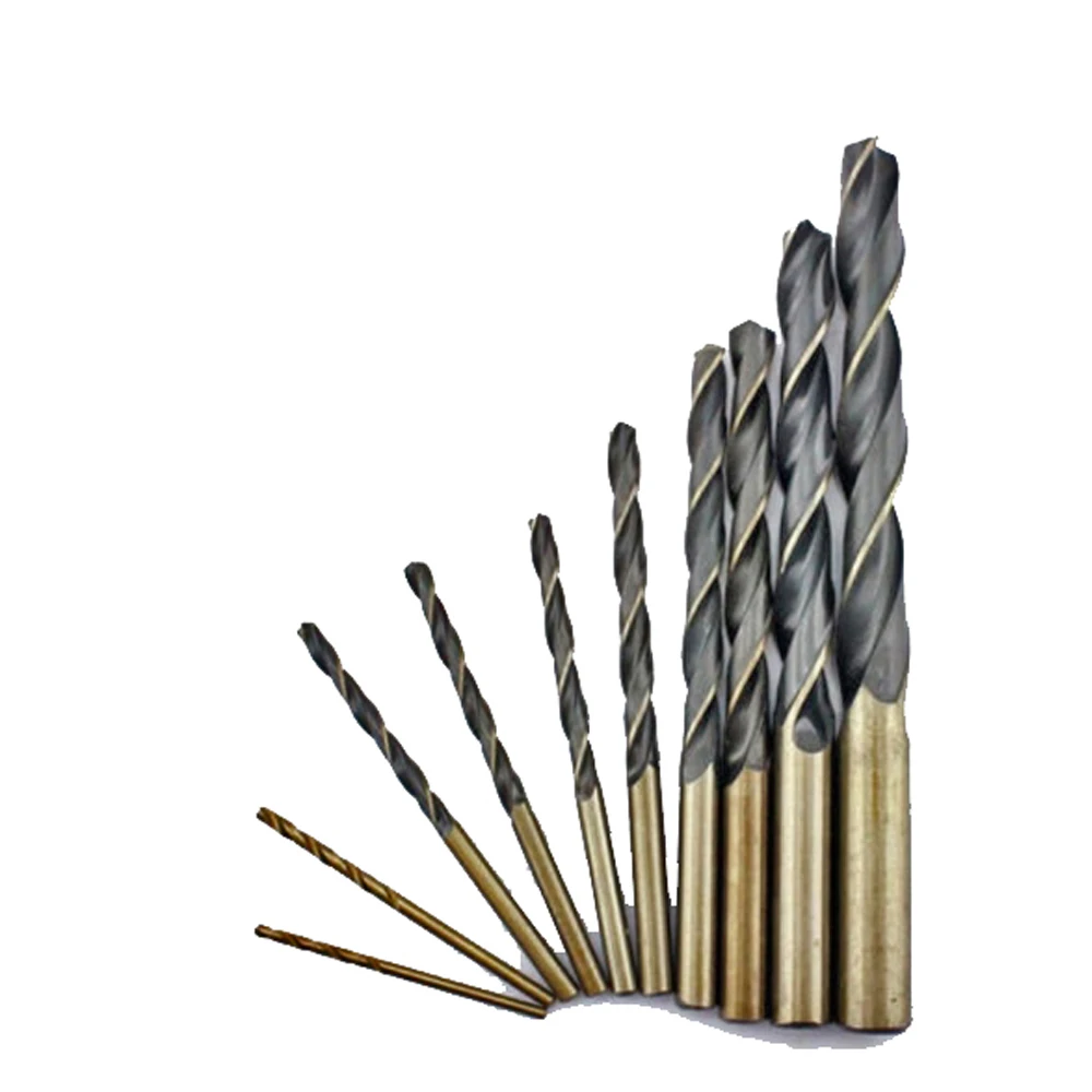 1pc 2-14mm profesjonalne wiertła spiralne HSS różne rozmiary do wiercenia na stal hartowana, żeliwo i stal nierdzewna