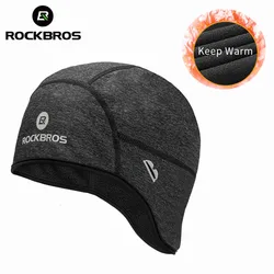 ROCKBROS Winter Caps Cycling Bandana Bicycle Caps Windproof MTB Ski Riding Motorcycle Hat Winter Headband Winter Bandana