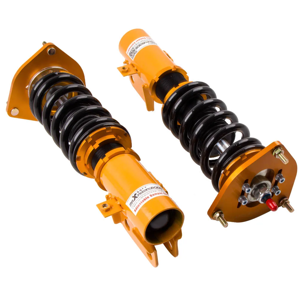 24 ways Adj. Damper Coilover for Subaru Impreza WRX GC GC8 Coil Spring Lowering Strut Shock Absorber