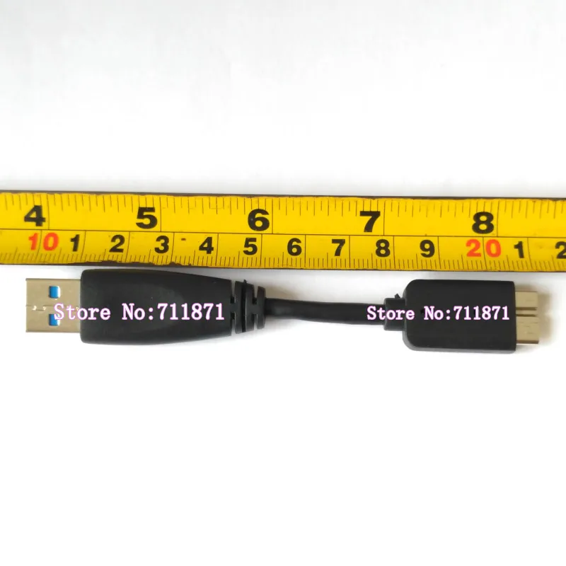 순수 구리 테이프 실드 고속 짧은 마이크로 Usb V3.0 데이터 케이블 충전 라인, Usb3 Usb3.0 마이크로 Usb 3.0 모바일 하드 디스크 라인