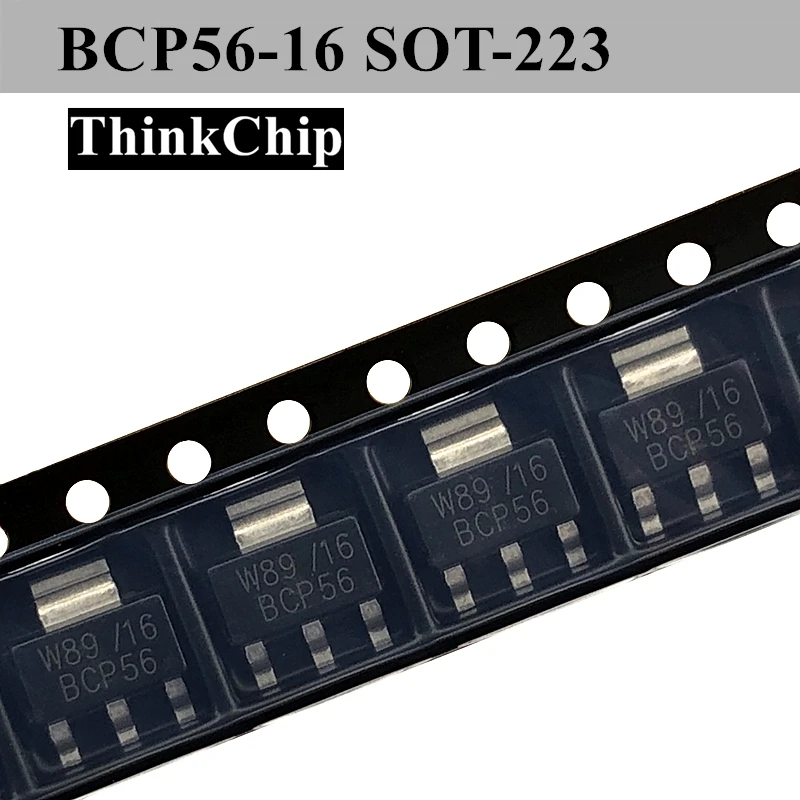 

(20pcs) BCP56-16T1G BCP56-16 SOT-223 NPN SMD triode 80V 1A (Marking BCP56)