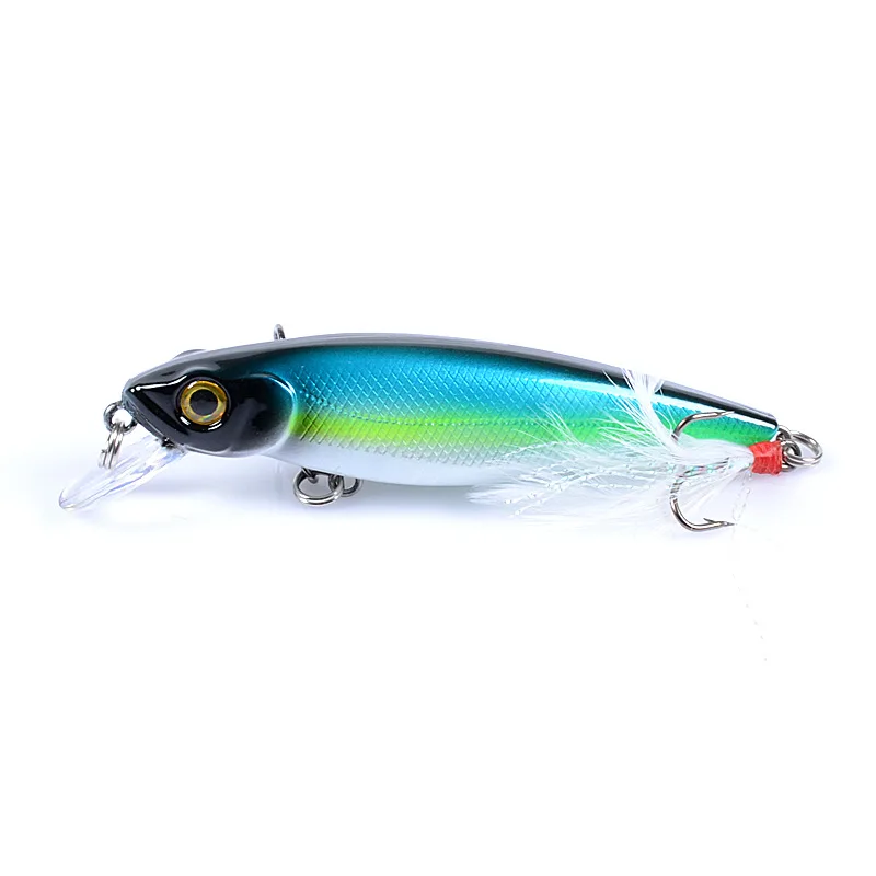 

New Hot Sale Lure Bait 8.6cm 9.1g Bionic Minnow Fake Baits Pesca Fishing Fitting Apply To Fresh And Salt Water Fishings