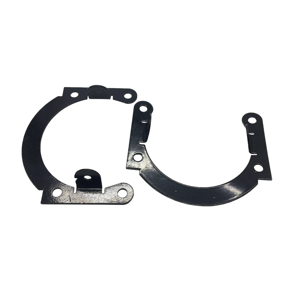 TAOCHIS Fog light Universal Bracket Adapter Frame For M6 2.5 3.0 inch Fog lamp bi xenon Projector Lens Modify Screws Nuts
