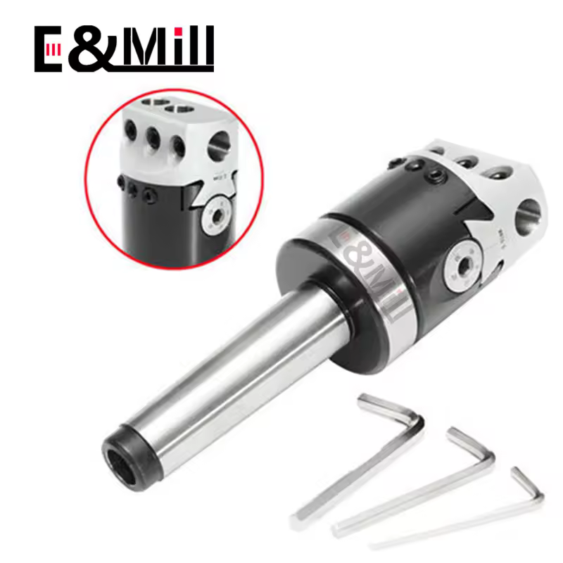 a set MT2 MT3 MT4 C20 C25 BT30 BT40 NT30 NT40 R8 M10 M12 M16 + F1 2 inch 50 Boring head 12mm Boring Bar For Milling Machine Tool - Image 3