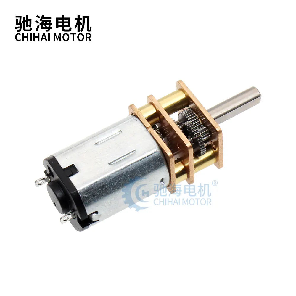 CHF-GM12-N20 12mm High Speed High Torque High-Power DC 3V 6V Long-Life Carbon Brush Micro Gear Motor with Metal Gearbox For DIY