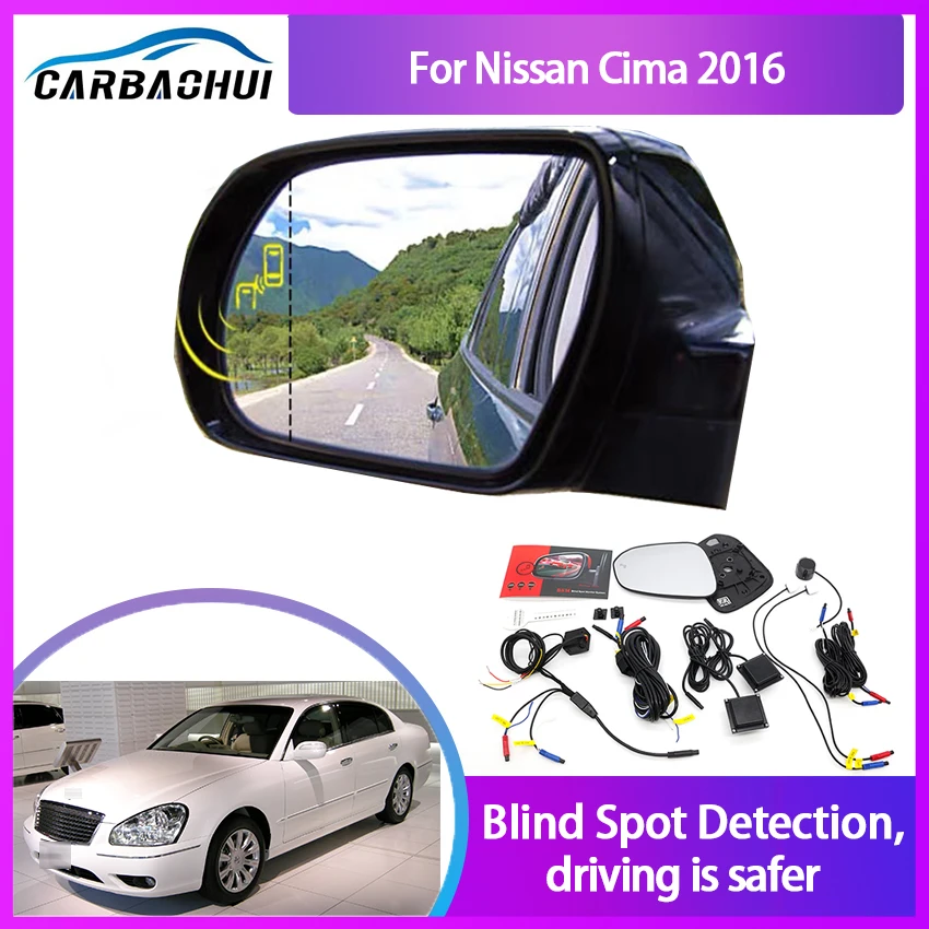 Car BSA BSM BSD for Nissan Cima 2016 Blind Spot Radar Detection System Microwave Sensor Change Driving Reversing Radar Sensor