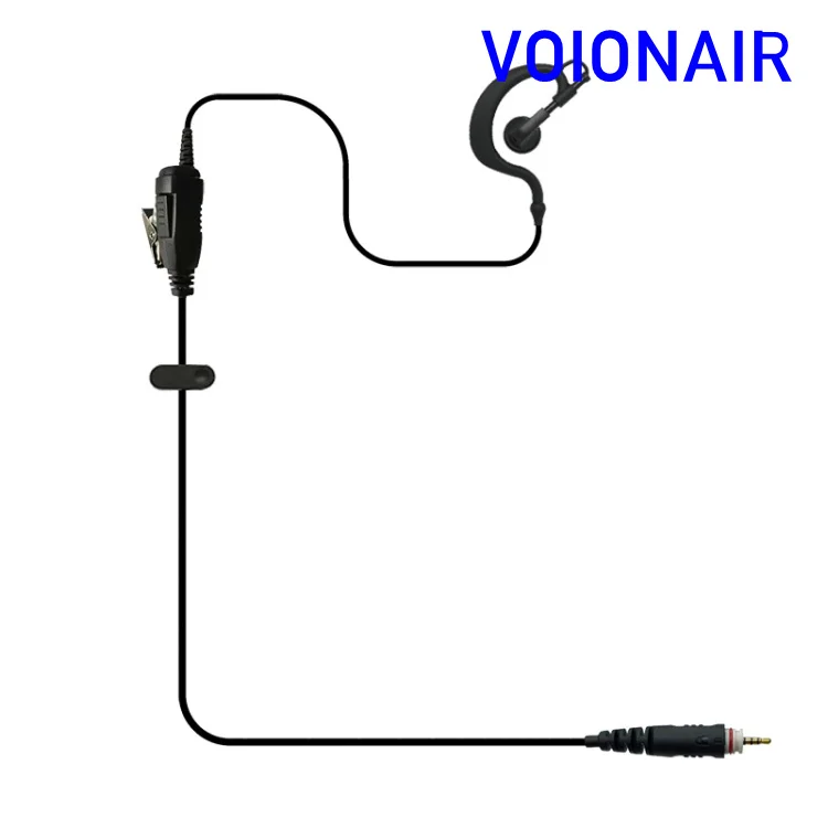 

VOIONAIR 10pcs/lot G Shape Ear Hook Headset Earphone Earpiece For Motorola CLP1010e CLP446e CLPe Plus CLP1080e and CLP1083e