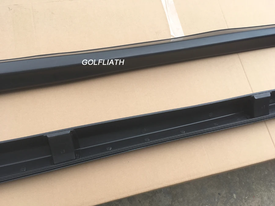 GOLFLIATH S3 style PP material unpainted side skirts for audi A3 sportback sedan 2013-2018