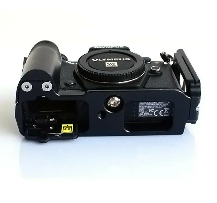 Camera L Bracket Hand Grip Holder Plate Vertical for Olympus E-M5 Mark II EM5II