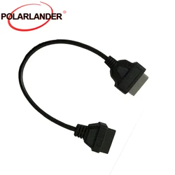 14Pin to 16PIN OBD1 OBD2 Cable for Nissan ELM327 Scanner Extension Adapter Cor OBD II Diagnostic Interface