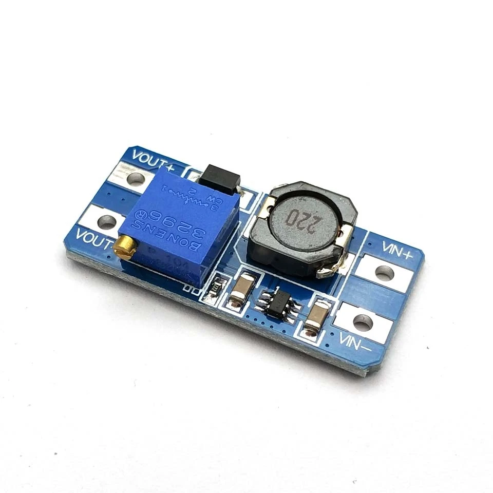 MT3608 DC-DC Step Up Converter Booster Power Supply Module Boost Step-up Board MAX output 28V 2A For Uno