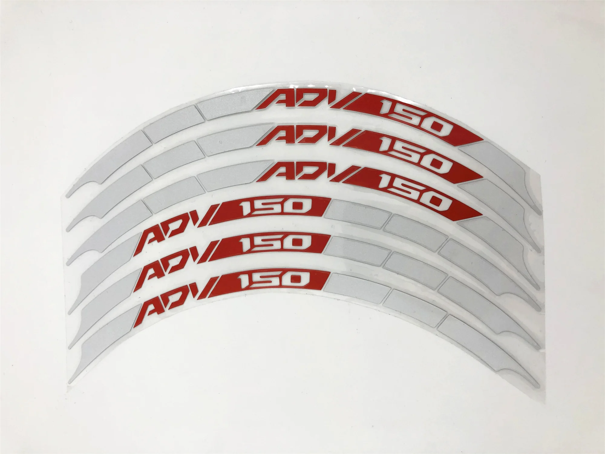 motorcycle sticker wheel sticker reflective rim decoration waterproof decal custom for Honda ADV150 adv 150