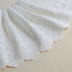 21cm wide cotton embroidery lace dress with skirt sofa curtain curtain decorative clothing wide cloth